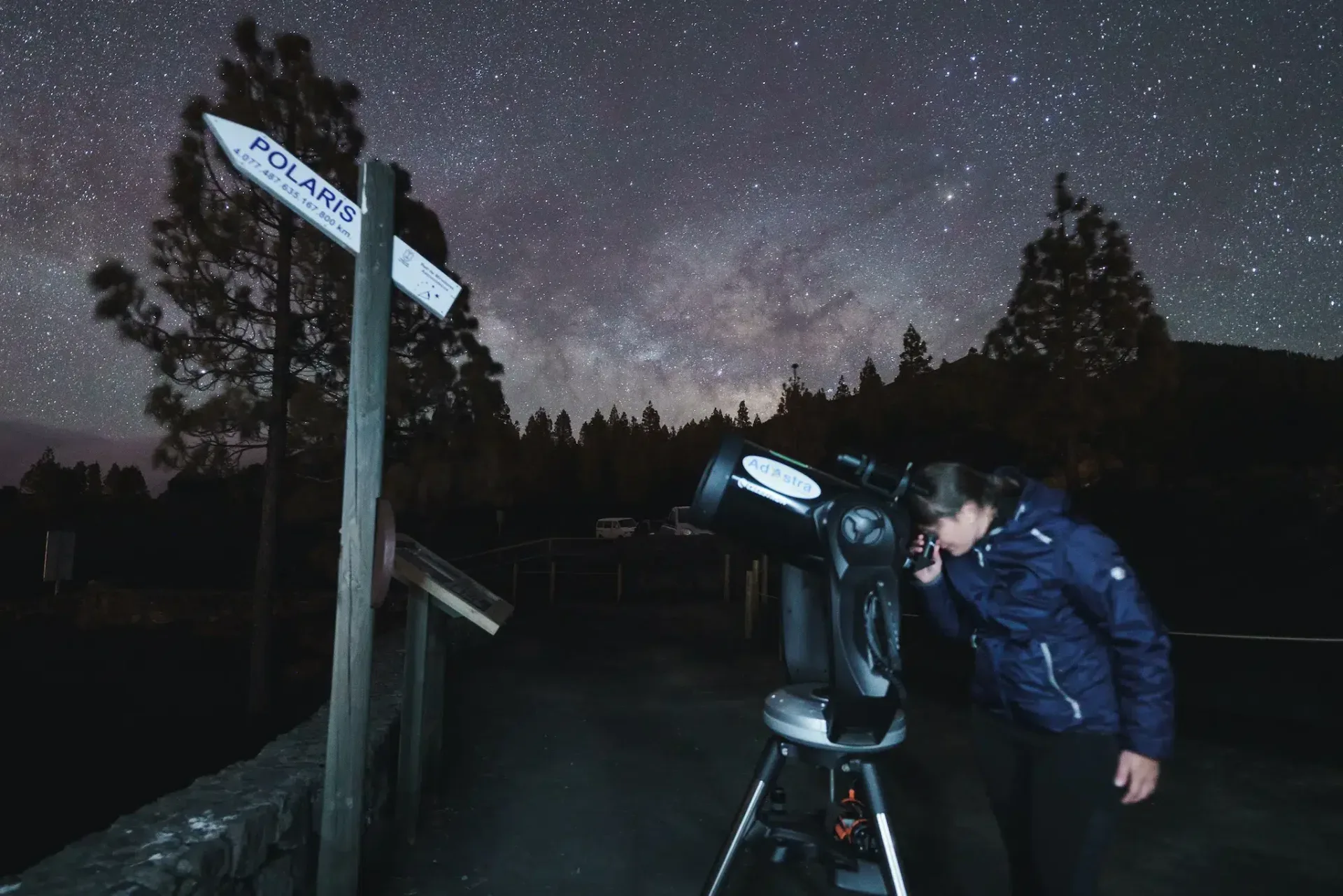 Elena, fundadora de Ad Astra La Palma