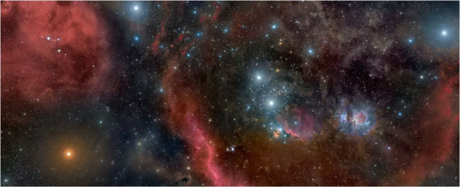 Nebulosa de Orión vista desde La Palma